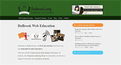 Desktop Screenshot of dabrook.org